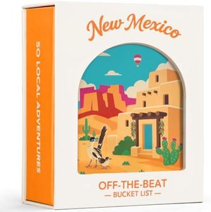 New Mexico Adventure Bucket List Cards, 50 Scratch-Off Cards by State