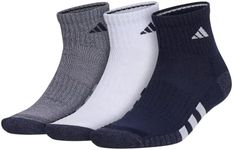 adidas Mens Cushioned Quarter Socks