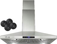 AKDY 30 in. Wall Mount Range Hood, 