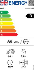 Bosch Series 4 Built-In Dishwasher – Integrated Stainless Steel