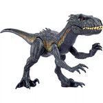 Mattel Jurassic World: Fallen Kingdom Giant Dinosaur Toy, Super Colossal Indoraptor, Swallows Mini Figures, 3 Feet Long Authentic Figure, HKY14