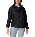 Columbia Women's Flash Challenger Lined Windbreaker, Black, Medium