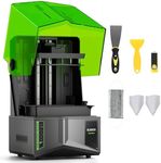 ELEGOO Saturn 4 Resin 3D Printer, 10 inch 12K HD Mono LCD, Smart Automatic Leveling, Intelligent Detection, 218x122x220 mm³ Large Printing Size