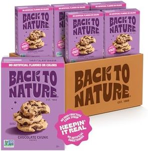 Back to Nature - Chocolate Chunk Cookies - Made With Seriously Tasty Real Ingredients like Wheat Flour - Non-GMO - 7.5 Ounce (Pack of 6)