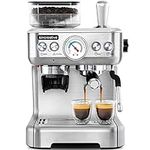 Espresso Machine with Grinder and M
