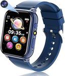 clleylise Kids Smart Watch for Kids, Upgrade Kids Smartwatch, Kids Smart Watches for Girls/Boys, Kids Watch Learning Toy Birthday Gifts with 26 Games/HD Camera/Music/Alarm Clock/Pedometer (Blue)