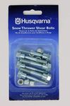 Husqvarna Shear Bolts & Nuts Kit for 2 Stage Snow Blowers/Throwers (6 Pack) 570XP, 575XP, 576XP/ 580790401, 588077502, 539976978, 595086601