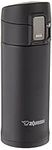 Zojirushi SM-KHE36BA 0.36-Liter Stainless Steel Travel Mug, 12-Ounce, Black