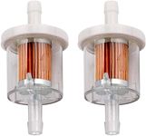 2 Pack 49019-0027 1/4 Inline Fuel F