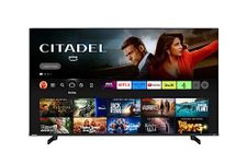 Toshiba 65QF5D53DB QLED 4K Smart Fire TV, TRU Picture Engine, Ultra HD, HDR10, Freeview, Disney+, Prime, Netflix, Dolby Vision, Dolby Atmos, Sound by Onkyo, Alexa, HDMI 2.1, Bluetooth, Airplay- Black