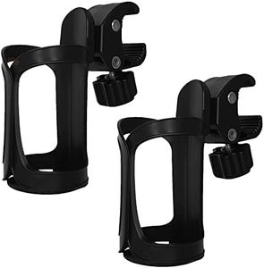 JUNIOR JOE Universal Stroller Cup Holder for Kid’s Stroller, Bike, Wheelchair, Walker, Bicycle, Trolleys, Pushchair (2)