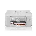 Brother MFC-J1010DW Wireless Colour Inkjet Printer | 4-in-1 (Print/Copy/Scan/Fax) | Wi-Fi/USB.2.0/NFC | A4 | Photos | Ink Included | UK Plug, Grey, White