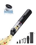 Baseus A5 Car Home Office Portable Rechargeable Vacuum Cleaner(16000pa) Cluster Black (A5 Black)