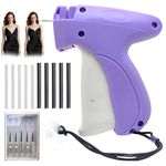Stitchy Quick Clothing Fixer, Micro Stitch Gun for Clothes, Mini Stitch Machine for Garments Shoes Socks Hats Elastic Bands Decals Quilt Cover (Purple)