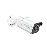 Reolink 4K PoE CCTV Security Camera with Smart Human/Vehicle Detection, IR Night Vision, IP66 Weatherproof Supports Audio Recording, microSD Card Slot, Time Lapse, RLC-810A