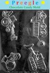 Construction Vehicles Dump Truck, Bulldozer Chocolate Candy Mold by PREEGLE