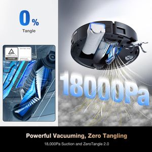 ECOVACS DEEBOT X8 PRO OMNI Robot Vacuum – Smart Mapping, Powerful Suction