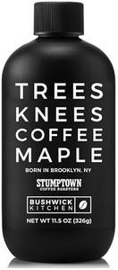 Trees Knees Coffee Maple, Organic Maple Syrup Infused with Stumptown Coffee | 11.5 Ounce Bottle | Vegan, Gluten Free, Paleo-friendly, Grade-A Maple Syrup | Foodie Gifts, Coffee Gifts, Cocktail Gifts