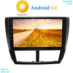 XISEDO 9" Android 8.0 Car Stereo Head Unit In-Dash Autoradio 8-Core RAM 4G ROM 32G Car Radio Car GPS Navigation for Subaru Forester (2008-2011) (Car Stereo)