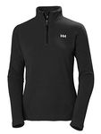 Helly Hansen Womens Daybreaker 1/2 Zip Fleece Jacket, L, Black