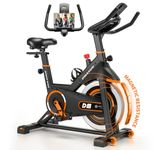 DMASUN Exercise Bike, Silent Magnetic Resistance Stationary Bike for Home with 330 LBS Capacity, Pedals with Anti-loosening Nuts, Indoor Bike with Digital Display
