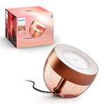 Philips Hue White and Color Iris Corded Dimmable Smart Lamp, (Bluetooth, Compatible with Alexa, Google, Apple HomeKit), Limited Edition Copper