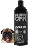 FLUFF OFF! by Girl With The Dogs, Natural Deshedding Dog/Cat Conditioner, 16 Oz, Made in USA 8 Wks+