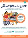 Jude's Miracle Cloth 3 Pack - White/Blue/Grey - Premium Smooth Microfiber Cloths - Chemical-Free, Lint-Free - Windows, Mirrors, Stainless Steel, Chrome, Stone Countertops, Plexiglass & So Much More!