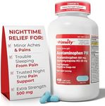 TIME-CAP LABS, INC. Timely Acetaminophen PM - Extra Strength PM - 400 Count - Compared to Tylenol PM Extra Strength - Pain Relief PM for a Good Night Sleep - Made in USA