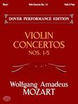 Violin Concertos Nos. 1-5: with Separate Violin Part (Dover Chamber Music Scores)