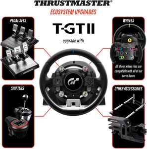 Thrustmaster T-GT II Racing Wheel Set – Force Feedback for PC/PS5/PS4