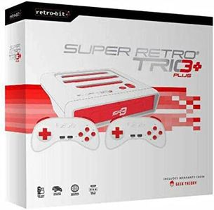 Retro-Bit Super RetroTRIO Plus 3 in 1 System Console - Not Machine Specific