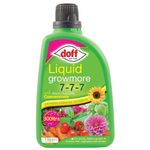 Liquid Growmore Multi Purpose Plant Food Feed Fertiliser, Suitable For All Plants Indoors, Outside And In The Greenhouse (1L Growmore)