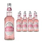 Fentimans Pink Rhubarb Tonic Water - Botanically Brewed Water - Infused with Sweet Rhubarb and Botanical Extracts - Low Calorie, Gluten Free and Vegan Friendly Soft Drinks - 8 x 500ml