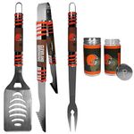 NFL Siskiyou Sports Fan Shop Cleveland Browns 3 pc Tailgater BBQ Set and Salt and Pepper Shaker Set One Size Team Color