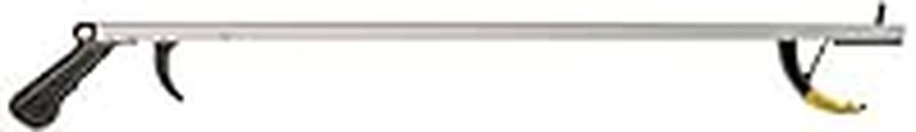 Sammons Preston Reacher, Lightweight 32" Long Handled Extension Grabber Tool, 8 oz. Handy Picker Up Tool and Reaching Claw, Aluminum Trash Pickup Aid & Garden Nabber, Reaching Assist Tool