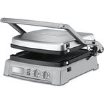 Cuisinart GR-150 Griddler Deluxe, Brushed Stainless