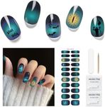 DUKASOU Halloween Gel Nail Stickers