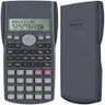 Helect 2-Line Engineering Scientific Calculator, Suitable for School and Business (Black)