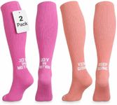 CopperJoint Copper Compression Socks for Women & Men (2 Pairs) – 15-20 mmHg Wide Calf & Plus Size Medical-Style Support – Pregnancy & Travel Socks – Running Gifts for Runners, Nurses & Long Flights