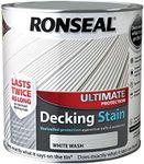 Ronseal Ultimate Protection Decking Stain White Wash 2.5L