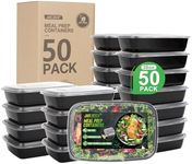 jake.secer 38oz Meal Prep Containers Reusable, 10 Pack Extra-Thick Disposable Storage Containers with Lids, Bpa-Free To Go Food Container, Plastic Take Out Lunch Containers, Microwave, Freezer Safe