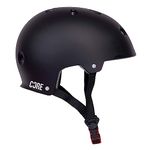 CORE Protection Action Sports Helmet Skate/BMX/Bike/MTB/Roller Derby/Scooter - Black, S/M