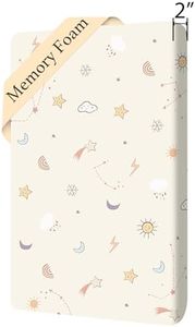 Cotton 38x24 Baby Mattresses-Pack and Play Mattress,Pack N Play Mattresses,Playpen Mattress for Pack N Play Use Excluded-Thick Firm Washable Hypoallergenic Breathable Soft Memory Foam Portable