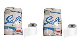 2 x Fiamma Toilet Paper Soft 6 Pack for Chemical Toilets Bulk Pack 12 Rolls