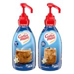 Coffee-mate Coffee Creamer, French Vanilla Pump Bottle, 1.5L (Pack of 2)