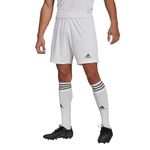 adidas Men's Squadra 21 Shorts, White/White, X-Large