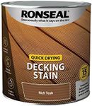 Ronseal Q/D DECKING STAIN RICH TEAK