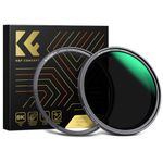 K&F Concept 67mm Magnetic Variable ND Lens Filter ND8-ND128 (3-7 Stops) + Magnetic Filter Basic Ring Kit, Adjustable Neutral Density Filter with 28 Multi-Layer Coatings Waterproof (Nano-X Series)