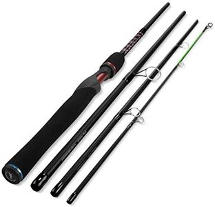 KastKing Brutus Fishing Rods, Spinning Rod 6ft 6in-Medium - Fast-4pcs